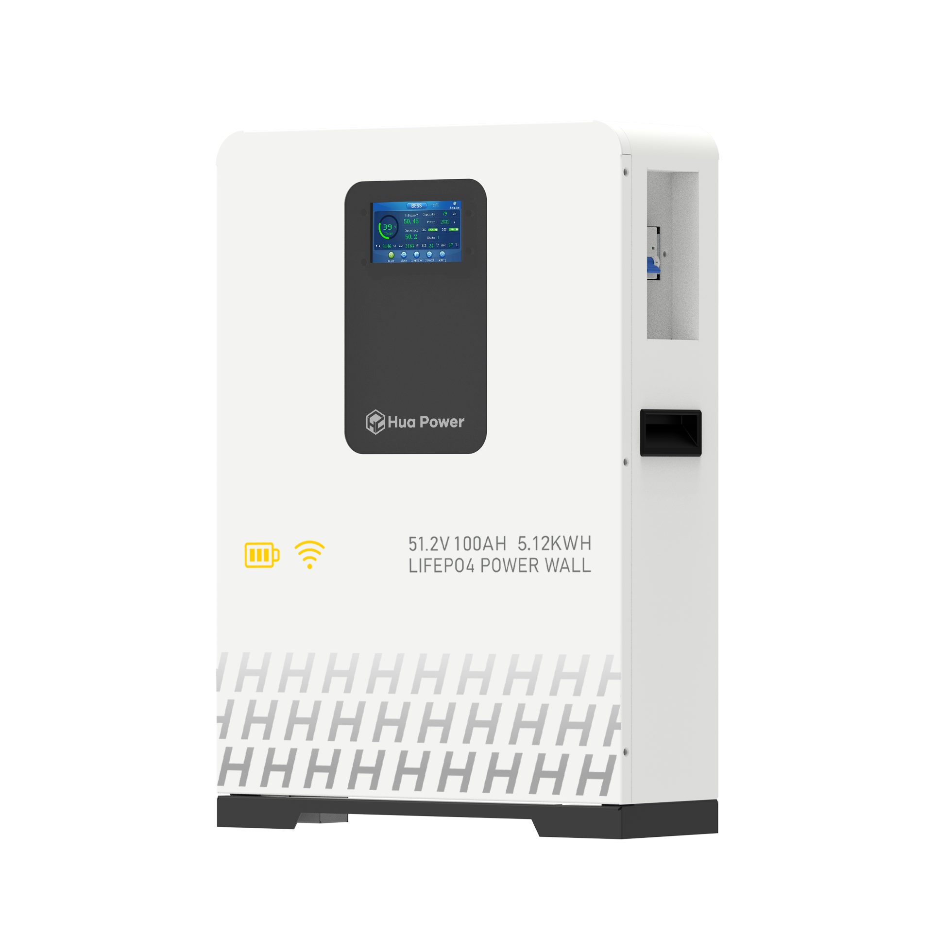 Hua Power 5.12KWh REPT Battery 1C 100A current discharging Home battery 51.2V100Ah